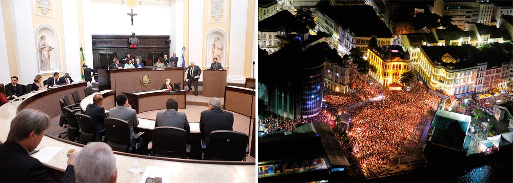 O Poder Executivo pernambucano aprovou 83 emendas parlamentares somente nos dois primeiros meses de 2014; metade da Assembleia Legislativa, que é composta por 22 deputados, utilizou a verba para promover shows em suas principais bases eleitorais; foram 97 apresentações em municípios pernambucanos, com cachês que variaram de R$ 16 mil a R$ 200 mil (Foto: Itevaldo Junior) O Poder Executivo pernambucano aprovou 83 emendas parlamentares somente nos dois primeiros meses de 2014; metade da Assembleia Legislativa, que é composta por 22 deputados, utilizou a verba para promover shows em suas principais bases eleitorais; foram 97 apresentações em municípios pernambucanos, com cachês que variaram de R$ 16 mil a R$ 200 mil