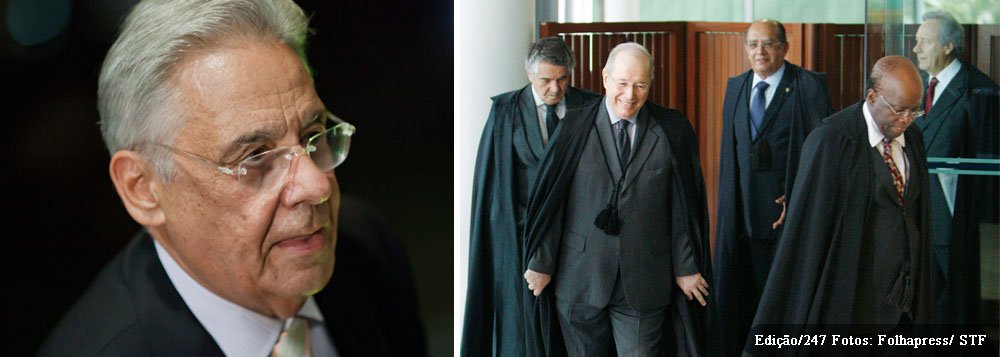Ex-presidente diz que a aceitação dos embargos foi uma "ducha de água fria"; ele afirmou ainda que "o tribunal deverá cuidar para decidir com rapidez e evitar a percepção popular de que tudo não passou de um artifício para livrar os poderosos da cadeia"; FHC não mencionou o mensalão mineiro nem rebateu as críticas de que, em seu mandato, houve compra de parlamentares para aprovar a reeleição (Foto: Ana Pupulin) Ex-presidente diz que a aceitação dos embargos foi uma "ducha de água fria"; ele afirmou ainda que "o tribunal deverá cuidar para decidir com rapidez e evitar a percepção popular de que tudo não passou de um artifício para livrar os poderosos da cadeia"; FHC não mencionou o mensalão mineiro nem rebateu as críticas de que, em seu mandato, houve compra de parlamentares para aprovar a reeleição