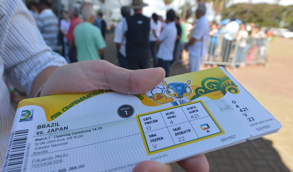 A chamada Venda de Último Minuto, que começa nesta terça-feira 15, às 7 horas, será feita inicialmente apenas pela página da internet da Fifa (Foto: Gisele Federicce) A chamada Venda de Último Minuto, que começa nesta terça-feira 15, às 7 horas, será feita inicialmente apenas pela página da internet da Fifa