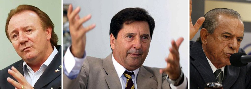 Diante da indefinição de Iris Rezende e Júnior Friboi (que brigavam para definir quem deles seria candidato a governador e que agora se atacam para decidir quem não será), peemedebistas graduados como o prefeito de Aparecida de Goiânia, Maguito Vilela, já sugerem a liberação para que a sigla apoie um candidato de outro partido; caso se confirme a sugestão do ex-governador, seria a situação mais vexatória e inusitada da história do maior partido da oposição na atualidade (Foto: José Barbacena) Diante da indefinição de Iris Rezende e Júnior Friboi (que brigavam para definir quem deles seria candidato a governador e que agora se atacam para decidir quem não será), peemedebistas graduados como o prefeito de Aparecida de Goiânia, Maguito Vilela, já sugerem a liberação para que a sigla apoie um candidato de outro partido; caso se confirme a sugestão do ex-governador, seria a situação mais vexatória e inusitada da história do maior partido da oposição na atualidade