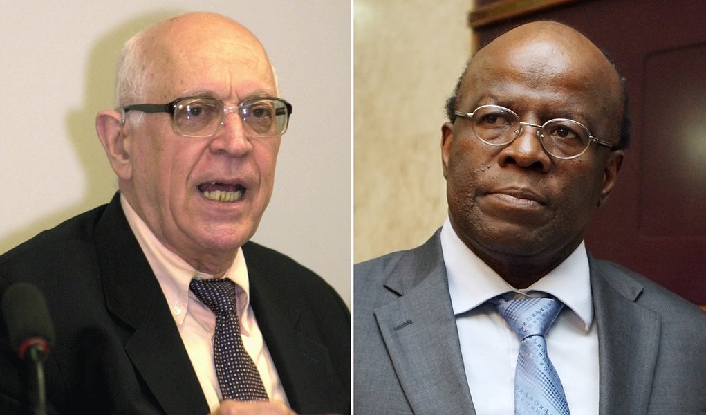 Dalmo de Abreu Dallari afirma que os gastos públicos com as prisões dos condenados na Ação Penal 470 deveriam ser ressarcidos por quem as ordenou, o presidente do STF, Joaquim Barbosa, por terem sido "desnecessários"; os réus José Dirceu e José Genoino viajaram num avião da FAB para cumprir suas penas em Brasília, mesmo sendo de São Paulo; em entrevista ao jornalista Eduardo Guimarães, o jurista critica ainda a teoria do domínio do fato - de "origem nazista", como lembra - e diz que o destino dos réus já estavam decididos; "os réus estavam condenados antes de começar o julgamento" (Foto: Gisele Federicce) Dalmo de Abreu Dallari afirma que os gastos públicos com as prisões dos condenados na Ação Penal 470 deveriam ser ressarcidos por quem as ordenou, o presidente do STF, Joaquim Barbosa, por terem sido "desnecessários"; os réus José Dirceu e José Genoino viajaram num avião da FAB para cumprir suas penas em Brasília, mesmo sendo de São Paulo; em entrevista ao jornalista Eduardo Guimarães, o jurista critica ainda a teoria do domínio do fato - de "origem nazista", como lembra - e diz que o destino dos réus já estavam decididos; "os réus estavam condenados antes de começar o julgamento"