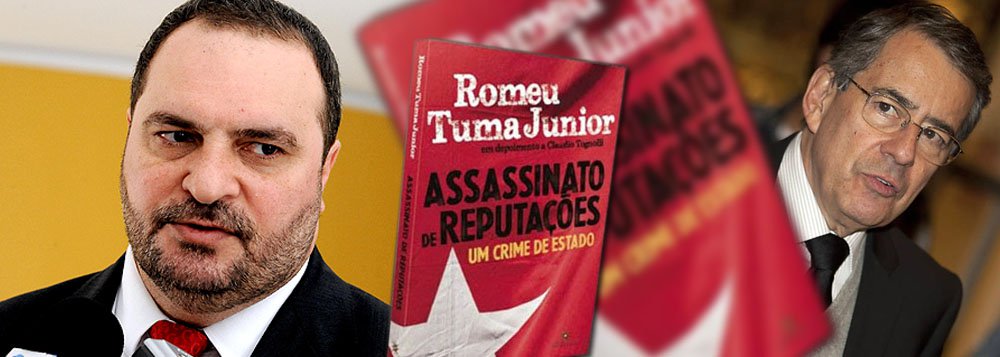 Romeu Tuma Jr. bate de frente com Paulo Henrique Amorim e garante que jornalista deu generosas contribuições para todo o conteúdo do chamado livro-bomba, assim definido pela revista Veja; "Paulo Henrique está mentindo quando diz que não me ajudou a fazer este livro que está publicado", disse Tuminha; "Ele me incentivou sim a que eu escrevesse a minha defesa, me acompanhou nesse trabalho por um ano e meio", garantiu; autor lança repto: "Eu o desafio a me processar. Se eu soubesse que ele tinha essa personalidade, hoje não faria agradecimento nenhum"; confira a polêmica (Foto: Felipe L. Goncalves) Romeu Tuma Jr. bate de frente com Paulo Henrique Amorim e garante que jornalista deu generosas contribuições para todo o conteúdo do chamado livro-bomba, assim definido pela revista Veja; "Paulo Henrique está mentindo quando diz que não me ajudou a fazer este livro que está publicado", disse Tuminha; "Ele me incentivou sim a que eu escrevesse a minha defesa, me acompanhou nesse trabalho por um ano e meio", garantiu; autor lança repto: "Eu o desafio a me processar. Se eu soubesse que ele tinha essa personalidade, hoje não faria agradecimento nenhum"; confira a polêmica