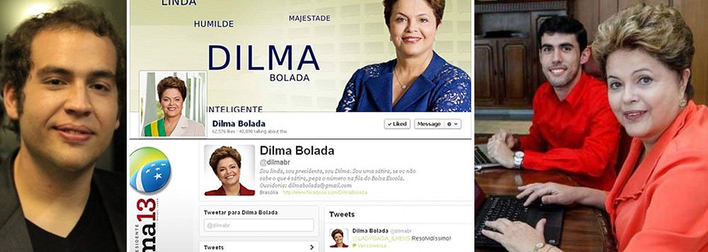 Criador do personagem, Jeferson Monteiro, que já foi até recebido pela presidente Dilma Rousseff no Palácio do Planalto, diz ter sofrido assédio do PSDB para que seu personagem mudasse de lado e passasse a apoiar o tucano Aécio Neves; ponte teria ocorrido por meio do marqueteiro Pedro Guadalupe, que nega; "ele quis se vender por R$ 500 mil, foi o contrário", disse ao 247; Jefferson, por sua vez, afirma que apenas deu corda a Guadalupe (esq.) para ver até onde chegaria a negociação; "Dilma Bolada não está à venda", diz ele; ouvido por 247, o marqueteiro de Aécio Neves, Paulo Vasconcelos, afirma que Guadalupe não faz parte da sua equipe "e nem está no nosso radar" (Foto: Leonardo Attuch) Criador do personagem, Jeferson Monteiro, que já foi até recebido pela presidente Dilma Rousseff no Palácio do Planalto, diz ter sofrido assédio do PSDB para que seu personagem mudasse de lado e passasse a apoiar o tucano Aécio Neves; ponte teria ocorrido por meio do marqueteiro Pedro Guadalupe, que nega; "ele quis se vender por R$ 500 mil, foi o contrário", disse ao 247; Jefferson, por sua vez, afirma que apenas deu corda a Guadalupe (esq.) para ver até onde chegaria a negociação; "Dilma Bolada não está à venda", diz ele; ouvido por 247, o marqueteiro de Aécio Neves, Paulo Vasconcelos, afirma que Guadalupe não faz parte da sua equipe "e nem está no nosso radar"