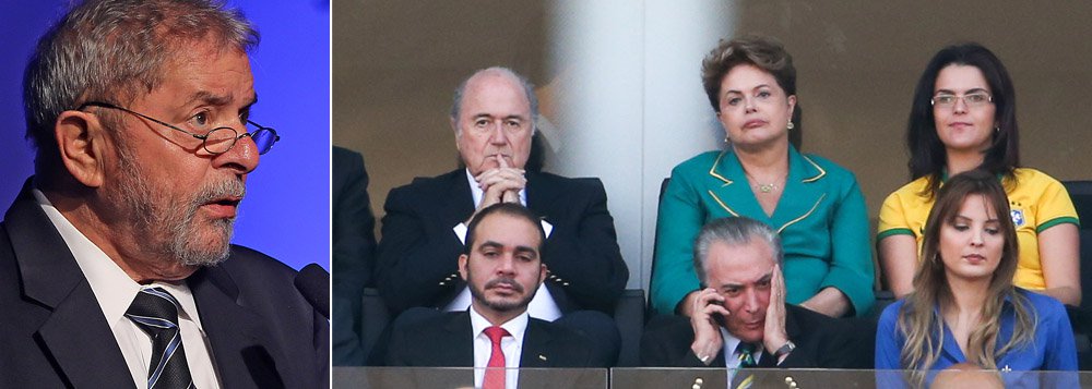 Após culpar a "elite branca" pelos xingamentos a presidente Dilma Rousseff na abertura da Copa, ex-presidente Lula muda de tom: "Me cheirou a coisa organizada (o ataque a presidente). O preconceito, a raiva demonstrada. Possivelmente a gente tenha culpa de não ter cuidado disso com carinho. O PT não pode fazer uma campanha sem discutir o tema da corrupção. Não podemos, como avestruz, enfiar a cabeça na areia e falar ‘esse tema não é nosso’. Nós temos que debater”, disse em entrevista no Jornal do SBT (Foto: Roberta Namour) www.brasil247.com - Após culpar a "elite branca" pelos xingamentos a presidente Dilma Rousseff na abertura da Copa, ex-presidente Lula muda de tom: "Me cheirou a coisa organizada (o ataque a presidente). O preconceito, a raiva demonstrada. Possivelmente a gente tenha culpa de não ter cuidado disso com carinho. O PT não pode fazer uma campanha sem discutir o tema da corrupção. Não podemos, como avestruz, enfiar a cabeça na areia e falar ‘esse tema não é nosso’. Nós temos que debater”, disse em entrevista no Jornal do SBT
