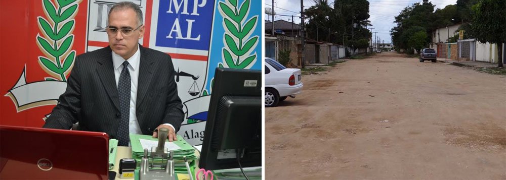 O Ministério Público do Estado de Alagoas (MPE/AL), por meio da 4ª Promotoria de Justiça da Capital – Defesa do Meio Ambiente, instaurou inquérito civil público para apurar o lançamento clandestino de esgoto no bairro Tabuleiro dos Martins, que seria oriundo de residências do conjunto Jardim Petrópolis II e estaria colocando em risco a saúde e meio ambiente do local. (Foto: Voney Malta) O Ministério Público do Estado de Alagoas (MPE/AL), por meio da 4ª Promotoria de Justiça da Capital – Defesa do Meio Ambiente, instaurou inquérito civil público para apurar o lançamento clandestino de esgoto no bairro Tabuleiro dos Martins, que seria oriundo de residências do conjunto Jardim Petrópolis II e estaria colocando em risco a saúde e meio ambiente do local.