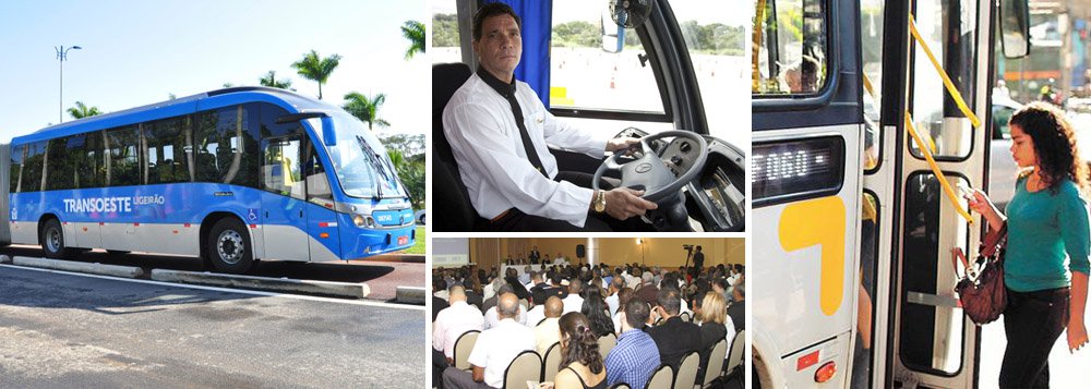 Principais queixas de passageiros serão transmitidas aos profissionais do volante durante processo de reciclagem; cursos têm parceria entre Secretaria de Transportes, empresas e Rio Ônibus; todos os 18 mil motoristas serão treinados; realidade do trânsito e convivência com público são os dois blocos centrais; até final de novembro, 7,5 mil motoristas já terão passado pelo programa (Foto: Sheila Lopes) Principais queixas de passageiros serão transmitidas aos profissionais do volante durante processo de reciclagem; cursos têm parceria entre Secretaria de Transportes, empresas e Rio Ônibus; todos os 18 mil motoristas serão treinados; realidade do trânsito e convivência com público são os dois blocos centrais; até final de novembro, 7,5 mil motoristas já terão passado pelo programa