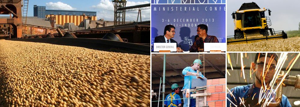Relatório do britânico Centro de Pesquisas Econômicas e de Negócios (CEBR) vai contra a maré de análises pessimistas feitas por economistas e colunistas da imprensa brasileira; segundo o CEBR, o Brasil deverá superar economias desenvolvidas, como Alemanha e Reino Unido, dentro de dez anos; estimativa é de que o ganho da produtividade na agricultura e o resultado do acordo histórico conquistado na OMC, na Rodada de Doha, trarão grandes benefícios para os brasileiros; China se tornaria a primeira do mundo em 2028 (Foto: Gisele Federicce) Relatório do britânico Centro de Pesquisas Econômicas e de Negócios (CEBR) vai contra a maré de análises pessimistas feitas por economistas e colunistas da imprensa brasileira; segundo o CEBR, o Brasil deverá superar economias desenvolvidas, como Alemanha e Reino Unido, dentro de dez anos; estimativa é de que o ganho da produtividade na agricultura e o resultado do acordo histórico conquistado na OMC, na Rodada de Doha, trarão grandes benefícios para os brasileiros; China se tornaria a primeira do mundo em 2028
