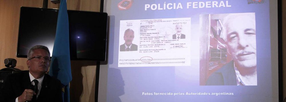 Ex-diretor de Marketing do Banco do Brasil Henrique Pizzolato, condenado a 12 anos e sete meses de prisão por lavagem de dinheiro e peculato na Ação Penal 470, o processo do mensalão, fugiu do Brasil em setembro do ano passado, antes do fim do julgamento, e foi preso em fevereiro, em Maranello, na Itália; acompanhar a decisão, a Procuradoria-Geral da República (PGR) enviou à Itália os procuradores Vladimir Aras e Eduardo Pelella (Foto: Roberta Namour) Ex-diretor de Marketing do Banco do Brasil Henrique Pizzolato, condenado a 12 anos e sete meses de prisão por lavagem de dinheiro e peculato na Ação Penal 470, o processo do mensalão, fugiu do Brasil em setembro do ano passado, antes do fim do julgamento, e foi preso em fevereiro, em Maranello, na Itália; acompanhar a decisão, a Procuradoria-Geral da República (PGR) enviou à Itália os procuradores Vladimir Aras e Eduardo Pelella