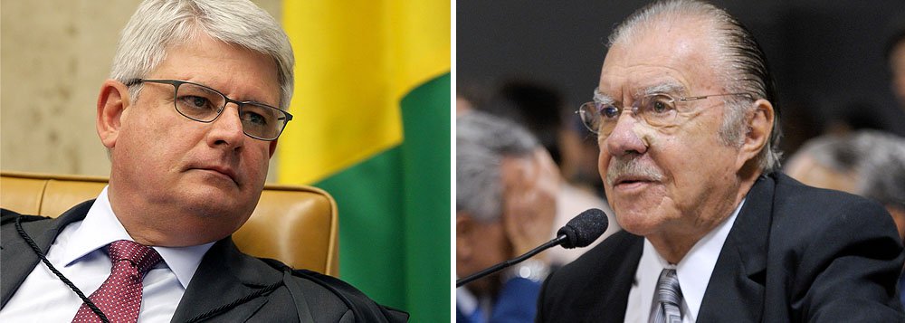 Ministério Público de SP viu indícios de uso de informações privilegiadas em saque de R$ 2 milhões pelo senador José Sarney (PMDB-AP) um dia antes de o Banco Central decretar intervenção no Banco Santos; Janot entendeu que Sarney não teria sido enquadrado corretamente e que o suposto crime já estaria prescrito, já que ele tem mais de 70 anos e o caso aconteceu em 2004 (Foto: Roberta Namour) Ministério Público de SP viu indícios de uso de informações privilegiadas em saque de R$ 2 milhões pelo senador José Sarney (PMDB-AP) um dia antes de o Banco Central decretar intervenção no Banco Santos; Janot entendeu que Sarney não teria sido enquadrado corretamente e que o suposto crime já estaria prescrito, já que ele tem mais de 70 anos e o caso aconteceu em 2004