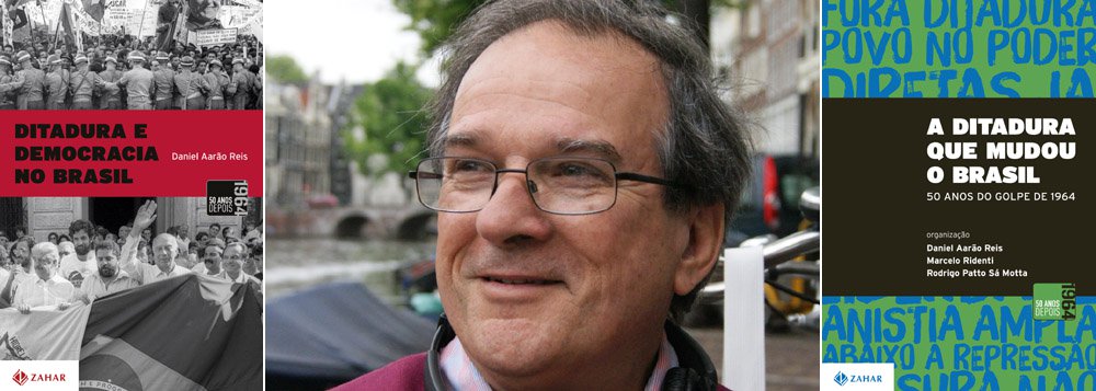 Professor da Universidade Federal Fluminense diz que ditadura durou 15 anos e vê dimensão civil no golpe de 1964; em evento que acontece nesta quinta-feira (13), a partir de 18h, na Livraria Nobel do Shopping Bougainville, Aarão apresenta as obras “Ditadura e democracia no Brasil” e “A ditadura que mudou o Brasil” (Foto: Realle Palazzo-Martini) Professor da Universidade Federal Fluminense diz que ditadura durou 15 anos e vê dimensão civil no golpe de 1964; em evento que acontece nesta quinta-feira (13), a partir de 18h, na Livraria Nobel do Shopping Bougainville, Aarão apresenta as obras “Ditadura e democracia no Brasil” e “A ditadura que mudou o Brasil”
