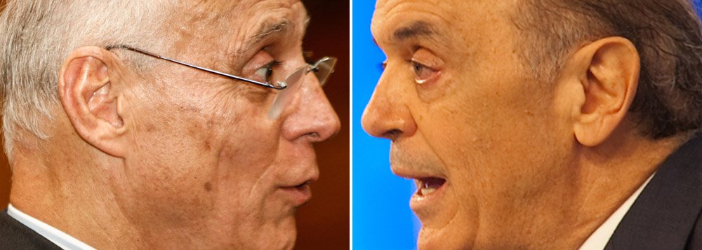 Novidade maior da pesquisa Datafolha foi a sondagem para o Senado em São Paulo, que colocou o tucano José Serra com 41%, bem à frente do petista Eduardo Suplicy, que foi eleito em 1990, 1998 e 2006, mas hoje tem 32%; "a certeza é que eu vou me candidatar à Câmara ou ao Senado", diz Serra; o tucano não descartou sequer uma futura candidatura à presidência da República; "ainda tenho muito jogo pela frente" (Foto: Leonardo Attuch) Novidade maior da pesquisa Datafolha foi a sondagem para o Senado em São Paulo, que colocou o tucano José Serra com 41%, bem à frente do petista Eduardo Suplicy, que foi eleito em 1990, 1998 e 2006, mas hoje tem 32%; "a certeza é que eu vou me candidatar à Câmara ou ao Senado", diz Serra; o tucano não descartou sequer uma futura candidatura à presidência da República; "ainda tenho muito jogo pela frente"