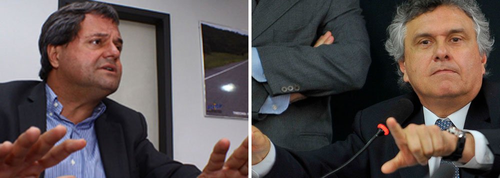 Durante encontro do PSB em Porangatu, deputado federal, expoente do DEM, afirmou que a Agetop, agência de obras do Estado, não paga empreiteiras; em reposta, o presidente da Agetop divulgou nota onde coloca à disposição do parlamentar todos os processos de licitação, contratação, execução de obras e pagamentos; e devolveu: “O deputado Ronaldo Caiado está desinformado ou age de má fé” (Foto: Realle Palazzo-Martini) Durante encontro do PSB em Porangatu, deputado federal, expoente do DEM, afirmou que a Agetop, agência de obras do Estado, não paga empreiteiras; em reposta, o presidente da Agetop divulgou nota onde coloca à disposição do parlamentar todos os processos de licitação, contratação, execução de obras e pagamentos; e devolveu: “O deputado Ronaldo Caiado está desinformado ou age de má fé”