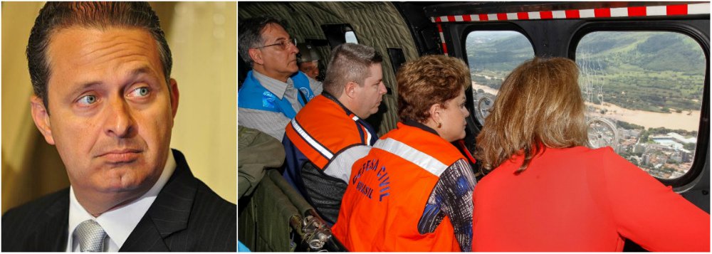 Segundo o governador de Pernambuco, que comentou nesta tarde a tragédia sofrida pelo Espírito Santo com as chuvas, "não há a menor estratégia" do governo para tentar evitar os efeitos climáticos; "Este é um dos maiores problemas da velha política do Brasil: os problemas só existem quando ocorrem", escreve o pré-candidato à Presidência da República, em sua página no Facebook; ele prossegue: "Infelizmente, em Brasília ainda é regra esperar o pior acontecer para tomar alguma medida"; "este é o tipo de ineficiência administrativa que o brasileiro se cansou de ver", critica Eduardo Campos, que exalta medidas de sua gestão; "em Pernambuco, tomamos diversas ações para minimizar os danos causados pela chuva" (Foto: Gisele Federicce) Segundo o governador de Pernambuco, que comentou nesta tarde a tragédia sofrida pelo Espírito Santo com as chuvas, "não há a menor estratégia" do governo para tentar evitar os efeitos climáticos; "Este é um dos maiores problemas da velha política do Brasil: os problemas só existem quando ocorrem", escreve o pré-candidato à Presidência da República, em sua página no Facebook; ele prossegue: "Infelizmente, em Brasília ainda é regra esperar o pior acontecer para tomar alguma medida"; "este é o tipo de ineficiência administrativa que o brasileiro se cansou de ver", critica Eduardo Campos, que exalta medidas de sua gestão; "em Pernambuco, tomamos diversas ações para minimizar os danos causados pela chuva"