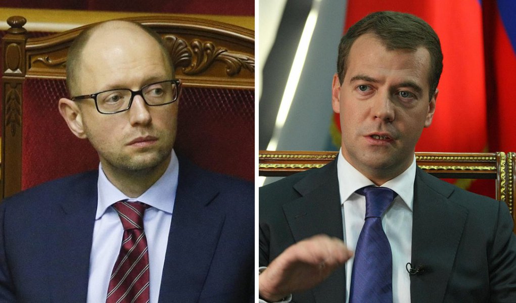 País avisou a Rússia de que qualquer intervenção militar na região da Crimeia poderá levar a uma guerra; "A intervenção militar seria o começo da guerra e o fim de qualquer relação entre a Ucrânia e a Rússia", disse o primeiro-ministro, Arseny Yatseniuk, por telefone ao premiê russo, Dmitry Medvedev (Foto: Roberta Namour) País avisou a Rússia de que qualquer intervenção militar na região da Crimeia poderá levar a uma guerra; "A intervenção militar seria o começo da guerra e o fim de qualquer relação entre a Ucrânia e a Rússia", disse o primeiro-ministro, Arseny Yatseniuk, por telefone ao premiê russo, Dmitry Medvedev