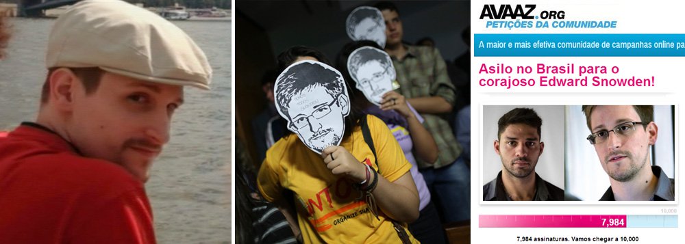 Grupo de senadores pede formalmente ao governo para que conceda asilo a ex-analista da NSA (agência de espionagem norte-americana); Itamaraty informa que pedido não foi feito formalmente; ministro Paulo Bernardo diz que Edward Snowden prestou bons serviços ao divulgar espionagem dos EUA pelo mundo, pois ato "não tem nenhuma justificativa"; na internet, movimento pró-asilo ganha força, com mais de oito mil assinaturas, mas tendência é a de governo negar possível pedido; o que a presidente Dilma deveria fazer? (Foto: Gisele Federicce) Grupo de senadores pede formalmente ao governo para que conceda asilo a ex-analista da NSA (agência de espionagem norte-americana); Itamaraty informa que pedido não foi feito formalmente; ministro Paulo Bernardo diz que Edward Snowden prestou bons serviços ao divulgar espionagem dos EUA pelo mundo, pois ato "não tem nenhuma justificativa"; na internet, movimento pró-asilo ganha força, com mais de oito mil assinaturas, mas tendência é a de governo negar possível pedido; o que a presidente Dilma deveria fazer?