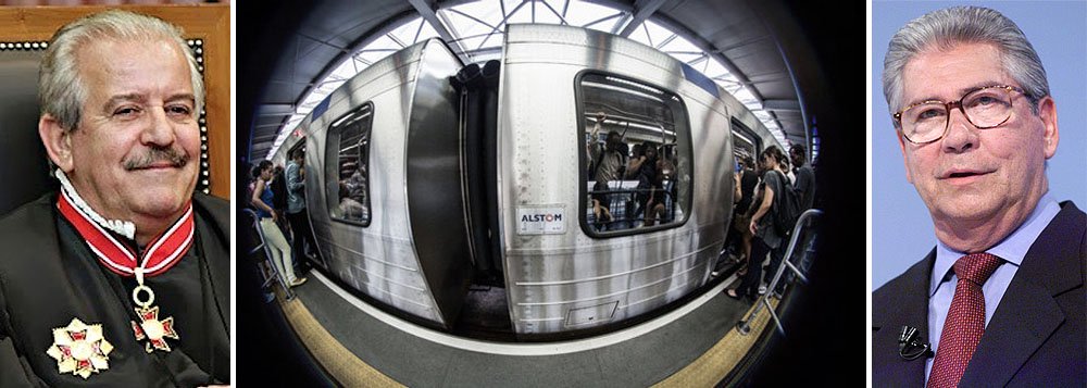 Entre 1998 e 2005, Robson Marinho recebeu dinheiro de suborno da Alstom; Ministério Público diz que dinheiro foi pago por contrato na gestão de Mário Covas, para dar parecer favorável à empresa; conselheiro do Tribunal de Contas de São Paulo, ele sempre negou ter conta na Suíça e ter recebido propina; também é alvo de inquérito criminal em curso no STJ (Foto: Roberta Namour) www.brasil247.com - Entre 1998 e 2005, Robson Marinho recebeu dinheiro de suborno da Alstom; Ministério Público diz que dinheiro foi pago por contrato na gestão de Mário Covas, para dar parecer favorável à empresa; conselheiro do Tribunal de Contas de São Paulo, ele sempre negou ter conta na Suíça e ter recebido propina; também é alvo de inquérito criminal em curso no STJ
