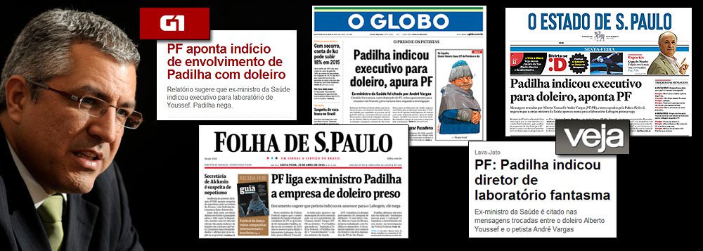 O vazamento seletivo de um trecho da Operação Lava Jato produziu os efeitos esperados; Alexandre Padilha, pré-candidato do PT ao governo de São Paulo, recebeu um disparo – talvez letal – que ecoou na Folha, do Globo, no Estado de S. Paulo e em vários portais; "Padilha indicou executivo para doleiro", diz uma manchete; "PF liga ex-ministro Padilha a empresa de doleiro preso", aponta outra; o candidato sobreviverá a este ataque?; foi fogo amigo ou inimigo? (Foto: Leonardo Attuch) www.brasil247.com - O vazamento seletivo de um trecho da Operação Lava Jato produziu os efeitos esperados; Alexandre Padilha, pré-candidato do PT ao governo de São Paulo, recebeu um disparo – talvez letal – que ecoou na Folha, do Globo, no Estado de S. Paulo e em vários portais; "Padilha indicou executivo para doleiro", diz uma manchete; "PF liga ex-ministro Padilha a empresa de doleiro preso", aponta outra; o candidato sobreviverá a este ataque?; foi fogo amigo ou inimigo?