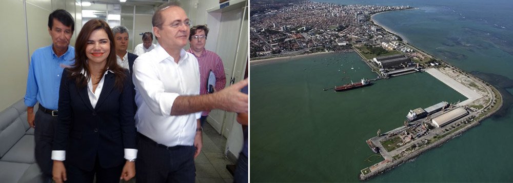 O presidente do Senado, Renan Calheiros (PMDB/AL), visitou, na manhã desta segunda-feira (19), o Porto de Maceió, no bairro de Jaraguá. O senador conversou com a administradora Rosiana Beltrão sobre investimentos públicos e privados. Na oportunidade, Calheiros anunciou que será construída uma subestação no Porto para minimizar transtornos no tocante à rede elétrica. (Foto: Voney Malta) O presidente do Senado, Renan Calheiros (PMDB/AL), visitou, na manhã desta segunda-feira (19), o Porto de Maceió, no bairro de Jaraguá. O senador conversou com a administradora Rosiana Beltrão sobre investimentos públicos e privados. Na oportunidade, Calheiros anunciou que será construída uma subestação no Porto para minimizar transtornos no tocante à rede elétrica.