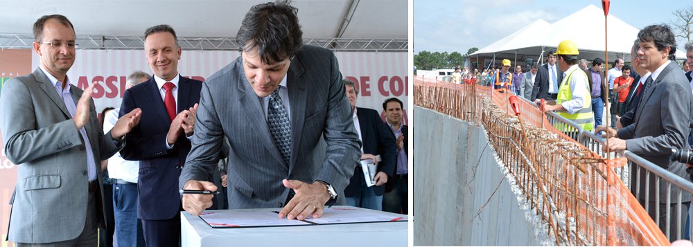 Os recursos fazem parte do Pacto de Mobilidade Urbana, anunciado pela presidente Dilma Rousseff em junho, logo após as grandes manifestações populares no país; São Paulo é a primeira cidade a receber os recursos, que serão investidos na construção de dez corredores de ônibus – que terão, somados, 94 quilômetros – e de um terminal de ônibus (Foto: Valter Lima) Os recursos fazem parte do Pacto de Mobilidade Urbana, anunciado pela presidente Dilma Rousseff em junho, logo após as grandes manifestações populares no país; São Paulo é a primeira cidade a receber os recursos, que serão investidos na construção de dez corredores de ônibus – que terão, somados, 94 quilômetros – e de um terminal de ônibus