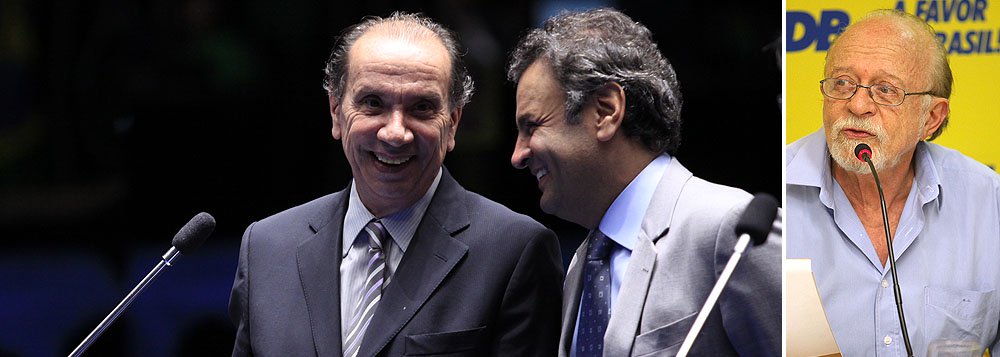 Colunista Ilimar Franco afirma que anúncio oficial deve acontecer na convenção nacional do PSDB, no dia 14 de junho; segundo ele, tucanos concluíram que ele é quem melhor simboliza a aliança política entre São Paulo e Minas; em 2010, ele fez 11 milhões de votos (30%) para o Senado; além disso, o ex-governador e vice-presidente nacional da sigla, Alberto Goldman, foi convidado para coordenar a campanha do senador mineiro (Foto: Roberta Namour) Colunista Ilimar Franco afirma que anúncio oficial deve acontecer na convenção nacional do PSDB, no dia 14 de junho; segundo ele, tucanos concluíram que ele é quem melhor simboliza a aliança política entre São Paulo e Minas; em 2010, ele fez 11 milhões de votos (30%) para o Senado; além disso, o ex-governador e vice-presidente nacional da sigla, Alberto Goldman, foi convidado para coordenar a campanha do senador mineiro