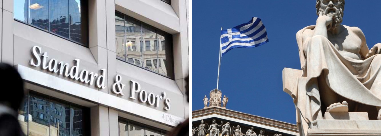 A agência de classificação de risco Standard & Poor's rebaixou a nota da Grécia para "CCC-", ante "CCC", dizendo que a probabilidade de o país deixar a zona do euro estava agora em cerca de 50%; segundo a agência, na ausência de mudanças favoráveis nas circunstâncias, a Grécia provavelmente dará calote em sua dívida ao longo dos próximos seis meses (Foto: Paulo Emílio) A agência de classificação de risco Standard & Poor's rebaixou a nota da Grécia para "CCC-", ante "CCC", dizendo que a probabilidade de o país deixar a zona do euro estava agora em cerca de 50%; segundo a agência, na ausência de mudanças favoráveis nas circunstâncias, a Grécia provavelmente dará calote em sua dívida ao longo dos próximos seis meses