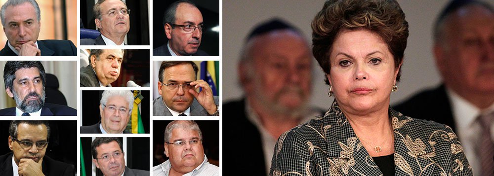 Presidente Dilma Rousseff recebe cúpula do PMDB no Palácio do Alvorada, em reunião marcada para o final da tarde; pauta inicial tinha como tema a cabeça do líder do partido na Câmara, Eduardo Cunha, mas uma surpresinha vai sendo arquitetada de última hora; chefes do PMDB devem pedir confirmação da pasta do Turismo e, ainda, exigir um sexto ministério, que pode ser o da Ciência e Tecnologia, Portos ou Desenvovilmento; em troca, mais do mesmo: redução momentânea da pressão para aumentá-la logo em seguida; como Dilma irá reagir? (Foto: Felipe L. Goncalves) Presidente Dilma Rousseff recebe cúpula do PMDB no Palácio do Alvorada, em reunião marcada para o final da tarde; pauta inicial tinha como tema a cabeça do líder do partido na Câmara, Eduardo Cunha, mas uma surpresinha vai sendo arquitetada de última hora; chefes do PMDB devem pedir confirmação da pasta do Turismo e, ainda, exigir um sexto ministério, que pode ser o da Ciência e Tecnologia, Portos ou Desenvovilmento; em troca, mais do mesmo: redução momentânea da pressão para aumentá-la logo em seguida; como Dilma irá reagir?