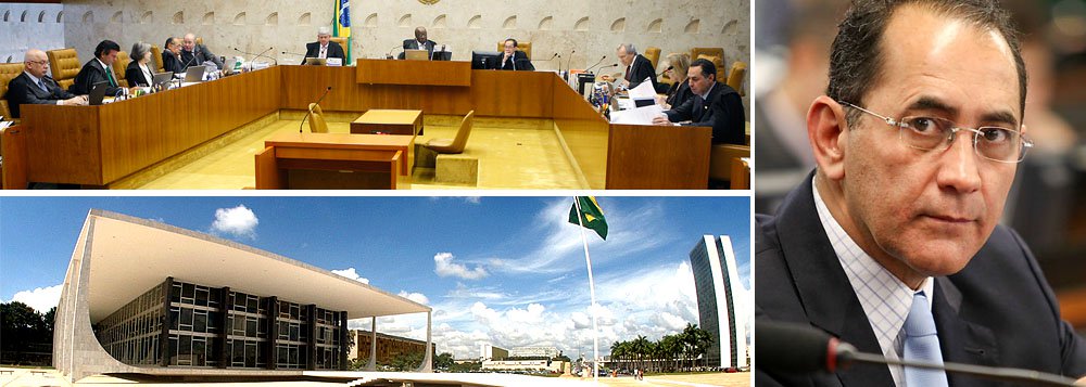 Na AP 470, o ex-deputado federal João Paulo Cunha foi condenado a três anos de prisão por ter recebido R$ 50 mil, que foram liberados pelo publicitário Marcos Valério e pagos em uma agência do Banco Rural de Brasília, em 2003; a época, ele ocupava a presidência da Câmara dos Deputados e enviou a mulher para sacar o dinheiro; essa pena não foi executada em função do julgamento do recurso (Foto: Roberta Namour) Na AP 470, o ex-deputado federal João Paulo Cunha foi condenado a três anos de prisão por ter recebido R$ 50 mil, que foram liberados pelo publicitário Marcos Valério e pagos em uma agência do Banco Rural de Brasília, em 2003; a época, ele ocupava a presidência da Câmara dos Deputados e enviou a mulher para sacar o dinheiro; essa pena não foi executada em função do julgamento do recurso