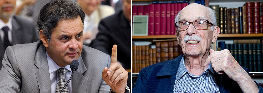 Senador mineiro e líder do PSDB diz que professor é referência de idoneidade intelectual, espírito cívico e dignidade pessoal. “Sua obra atesta o compromisso radical com a compreensão da realidade à sua volta”, afirma (Foto: Roberta Namour) Senador mineiro e líder do PSDB diz que professor é referência de idoneidade intelectual, espírito cívico e dignidade pessoal. “Sua obra atesta o compromisso radical com a compreensão da realidade à sua volta”, afirma