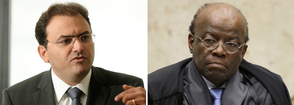 Presidente da Ordem dos Advogados do Brasil, Marcus Vinicius Furtado Coêlho afirmou que "sequer na ditadura militar ousou-se ir tão longe contra o exercício da profissão de advogado" como hoje, quando o presidente do STF, Joaquim Barbosa, pediu a expulsão do advogado Luiz Fernando Pacheco do plenário da corte; "Em uma democracia, argumentos devem ser respondidos com argumentos, e não com ato de força", criticou; em nota de repúdio, entidade diz que "o presidente do STF, que jurou cumprir a Carta Federal, traiu seu compromisso ao desrespeitar o advogado na tribuna da Suprema Corte" e que a OAB "estudará as diversas formas de obter a reparação por essa agressão" (Foto: Gisele Federicce) Presidente da Ordem dos Advogados do Brasil, Marcus Vinicius Furtado Coêlho afirmou que "sequer na ditadura militar ousou-se ir tão longe contra o exercício da profissão de advogado" como hoje, quando o presidente do STF, Joaquim Barbosa, pediu a expulsão do advogado Luiz Fernando Pacheco do plenário da corte; "Em uma democracia, argumentos devem ser respondidos com argumentos, e não com ato de força", criticou; em nota de repúdio, entidade diz que "o presidente do STF, que jurou cumprir a Carta Federal, traiu seu compromisso ao desrespeitar o advogado na tribuna da Suprema Corte" e que a OAB "estudará as diversas formas de obter a reparação por essa agressão"