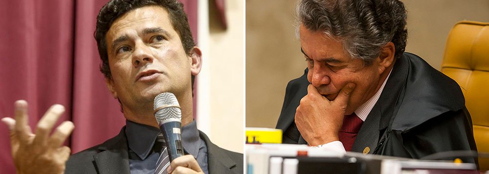 “A prisão preventiva talvez amenize consciências ante a morosidade da Justiça, dando-se uma esperança vã aos cidadãos, como se fosse panaceia perante esse mal maior que é a impunidade. A exceção virou regra, implementando-se, com automaticidade e, portanto, à margem da regência legal, esse ato de constrição maior que é a prisão”, diz o ministro do Supremo Tribunal Federal Marco Aurélio Mello; ele critica, indiretamente, a condução da Lava Jato pelo juiz Sérgio Moro (Foto: Roberta Namour) “A prisão preventiva talvez amenize consciências ante a morosidade da Justiça, dando-se uma esperança vã aos cidadãos, como se fosse panaceia perante esse mal maior que é a impunidade. A exceção virou regra, implementando-se, com automaticidade e, portanto, à margem da regência legal, esse ato de constrição maior que é a prisão”, diz o ministro do Supremo Tribunal Federal Marco Aurélio Mello; ele critica, indiretamente, a condução da Lava Jato pelo juiz Sérgio Moro
