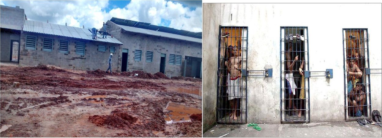 Estudo divulgado pelo Conselho Nacional de Justiça (CNJ) aponta o estado como um dos quatro estados com menores déficits de vagas no sistema penitenciário; em comparação a outros estados, o Maranhão tem déficit muito menor que os de São Paulo (90.448 vagas), Minas Gerais (21.400) e Pernambuco (21.193), por exemplo; com a construção de duas unidades prisionais São Luis III (foto) e de Coroatá serão abertas mais 700 vagas, sanando o déficit apontado no levantamento do CNJ; a compilação de dados foi feita pelo Departamento de Monitoramento e Fiscalização do Sistema Carcerário e do Sistema de Execução de Medidas Socioeducativas (MDF) (Foto: Itevaldo Junior) Estudo divulgado pelo Conselho Nacional de Justiça (CNJ) aponta o estado como um dos quatro estados com menores déficits de vagas no sistema penitenciário; em comparação a outros estados, o Maranhão tem déficit muito menor que os de São Paulo (90.448 vagas), Minas Gerais (21.400) e Pernambuco (21.193), por exemplo; com a construção de duas unidades prisionais São Luis III (foto) e de Coroatá serão abertas mais 700 vagas, sanando o déficit apontado no levantamento do CNJ; a compilação de dados foi feita pelo Departamento de Monitoramento e Fiscalização do Sistema Carcerário e do Sistema de Execução de Medidas Socioeducativas (MDF)