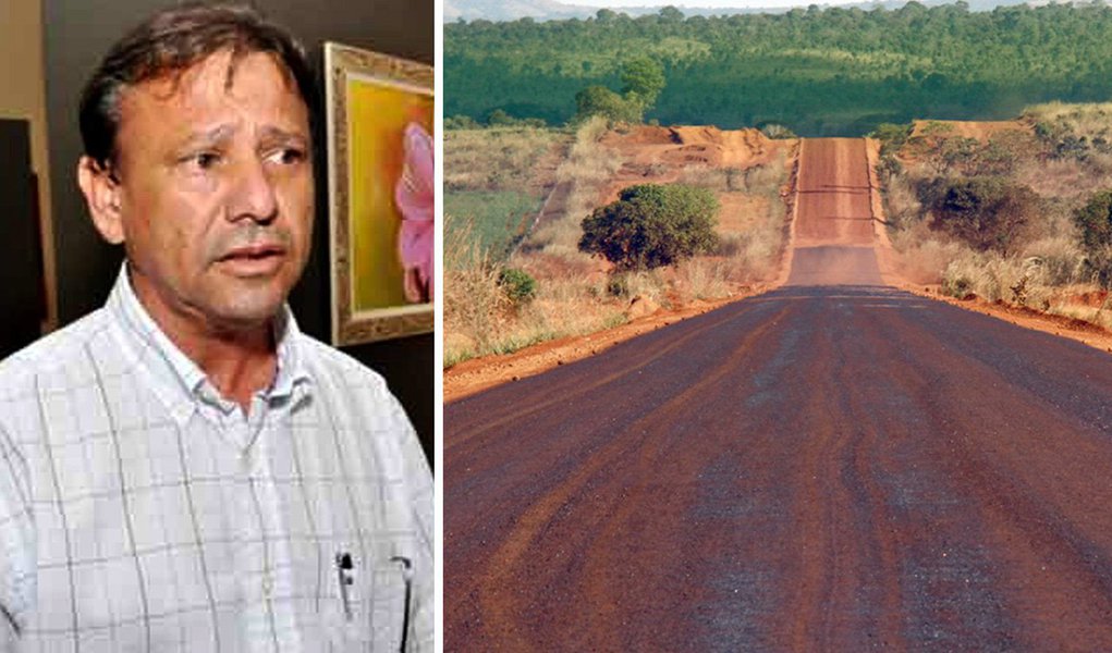 Segundo o prefeito de Porto Nacional, Otoniel Andrade (PSDB), a rodovia que dá acesso ao pátio da ferrovia Norte-Sul vai evitar o alto fluxo de veículos pesados em Palmas; "Dará condições de trafegabilidade para os caminhões que vêm da região Sul do Estado e até do Nordeste do país em direção à multimodal, evitando o fluxo desse tipo de veículo na nossa capital. Portanto, é uma obra fundamental para Porto Nacional, o Tocantins e o Brasil"; os 71,4 km da TO-455/454 estão recebendo asfalto do tipo CBUQ, próprio para o trânsito de cargas pesadas; com 85% concluída, a está recebendo investimento do governo do estado no valor de R$ 77 milhões (Foto: Aquiles Lins) Segundo o prefeito de Porto Nacional, Otoniel Andrade (PSDB), a rodovia que dá acesso ao pátio da ferrovia Norte-Sul vai evitar o alto fluxo de veículos pesados em Palmas; "Dará condições de trafegabilidade para os caminhões que vêm da região Sul do Estado e até do Nordeste do país em direção à multimodal, evitando o fluxo desse tipo de veículo na nossa capital. Portanto, é uma obra fundamental para Porto Nacional, o Tocantins e o Brasil"; os 71,4 km da TO-455/454 estão recebendo asfalto do tipo CBUQ, próprio para o trânsito de cargas pesadas; com 85% concluída, a está recebendo investimento do governo do estado no valor de R$ 77 milhões