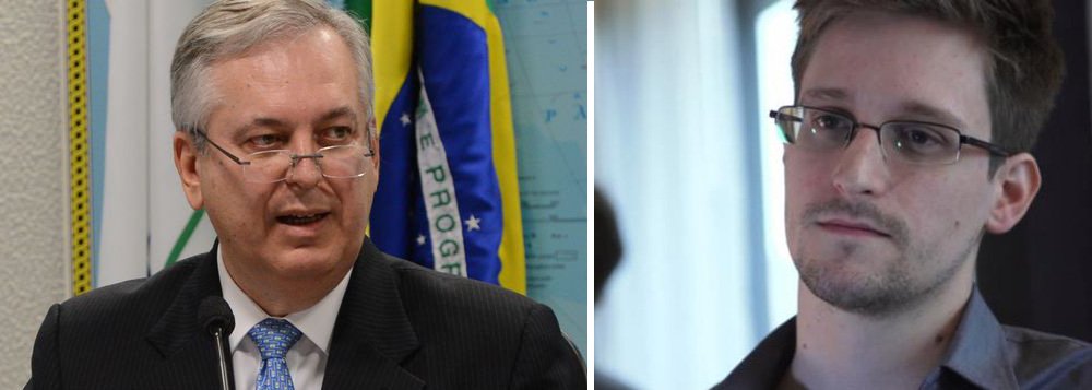 Luiz Alberto Figueiredo, ministro das Relações Exteriores, voltou a negar nesta segunda-feira que o governo brasileiro tenha recebido oficialmente pedido de asilo feito pelo ex-agente da CIA Edward Snowden, como ele disse em entrevista neste domingo; "Não é uma resposta que se dê com um 'sim' ou 'não'. Se chegar o pedido, será analisado, mas não chegou", disse Figueiredo (Foto: Gisele Federicce) Luiz Alberto Figueiredo, ministro das Relações Exteriores, voltou a negar nesta segunda-feira que o governo brasileiro tenha recebido oficialmente pedido de asilo feito pelo ex-agente da CIA Edward Snowden, como ele disse em entrevista neste domingo; "Não é uma resposta que se dê com um 'sim' ou 'não'. Se chegar o pedido, será analisado, mas não chegou", disse Figueiredo