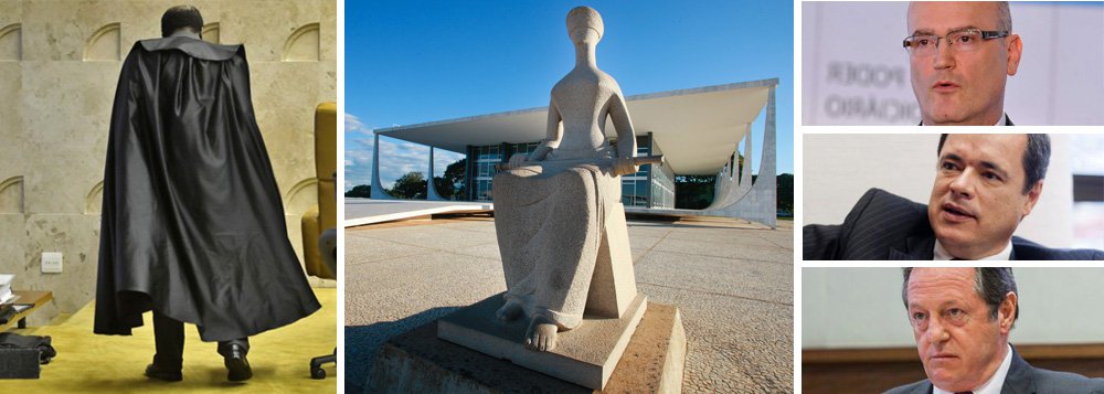 Presidentes das entidades de classe da magistratura e de juízes do País definem a gestão de Joaquim Barbosa à frente do Supremo Tribunal Federal como a que "cortou o diálogo" e que apresentou "postura antidemocrática" do presidente da corte; "Ele não é uma pessoa que vai ser bem lembrada", lamentou Nino Toldo, presidente da Associação dos Juízes Federais do Brasil (Ajufe); o dirigente da Associação dos Magistrados Brasileiros (AMB), João Ricardo dos Santos Costa, diz ter "expectativa de superar essa falta de diálogo" com a saída de Barbosa; Paulo Luiz Schmidt, da Associação Nacional dos Magistrados da Justiça do Trabalho (Anamatra), diz que passagem de JB foi período de "déficit democrático" (Foto: Gisele Federicce) Presidentes das entidades de classe da magistratura e de juízes do País definem a gestão de Joaquim Barbosa à frente do Supremo Tribunal Federal como a que "cortou o diálogo" e que apresentou "postura antidemocrática" do presidente da corte; "Ele não é uma pessoa que vai ser bem lembrada", lamentou Nino Toldo, presidente da Associação dos Juízes Federais do Brasil (Ajufe); o dirigente da Associação dos Magistrados Brasileiros (AMB), João Ricardo dos Santos Costa, diz ter "expectativa de superar essa falta de diálogo" com a saída de Barbosa; Paulo Luiz Schmidt, da Associação Nacional dos Magistrados da Justiça do Trabalho (Anamatra), diz que passagem de JB foi período de "déficit democrático"