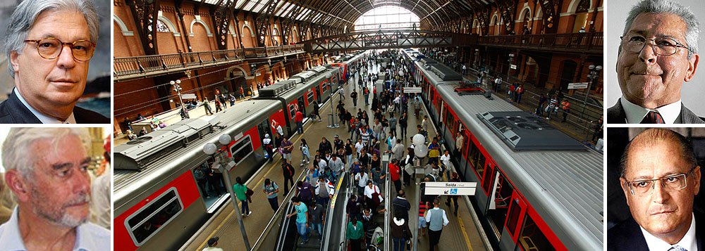 Negócios considerados estratégicos pela multinacional francesa foram fechados com o Metrô e a CPTM, em São Paulo, levando a empresa a atingir 100% de suas metas e alcançar um rendimento de R$ 1,5 bilhão, valor ainda maior do que previu o ex-presidente José Luiz Alquéres; tudo graças ao lobista Arthur Teixeira, apontado como mediador do pagamento de propinas nos governos tucanos de Mário Covas e Geraldo Alckmin; ele fechou quatro grandes contratos para reforma e entrega de novos trens e sinalização para o metrô; e a Alstom, que ia mal das pernas na divisão de transporte, pôde se recuperar (Foto: Gisele Federicce) Negócios considerados estratégicos pela multinacional francesa foram fechados com o Metrô e a CPTM, em São Paulo, levando a empresa a atingir 100% de suas metas e alcançar um rendimento de R$ 1,5 bilhão, valor ainda maior do que previu o ex-presidente José Luiz Alquéres; tudo graças ao lobista Arthur Teixeira, apontado como mediador do pagamento de propinas nos governos tucanos de Mário Covas e Geraldo Alckmin; ele fechou quatro grandes contratos para reforma e entrega de novos trens e sinalização para o metrô; e a Alstom, que ia mal das pernas na divisão de transporte, pôde se recuperar