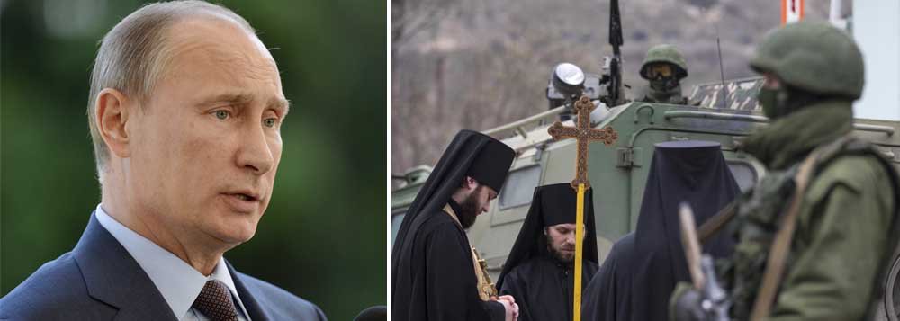Informação é da agência de notícias Interfax, que cita um oficial no quartel-general; antes, notícia era de que frota do Mar Negro do país de Vladimir Putin havia dado até as 5h de terça-feira (meia-noite, no horário de Brasília) para as forças ucranianas na Crimeia se renderem ou enfrentariam um ataque militar (Foto: Roberta Namour) Informação é da agência de notícias Interfax, que cita um oficial no quartel-general; antes, notícia era de que frota do Mar Negro do país de Vladimir Putin havia dado até as 5h de terça-feira (meia-noite, no horário de Brasília) para as forças ucranianas na Crimeia se renderem ou enfrentariam um ataque militar