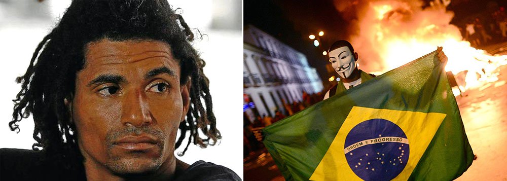 Após 65 dias detido, manifestante Jair Seixas Rodrigues, acusado de formação de quadrilha durante as manifestações de rua, em outubro, será solto no RJ; em sua decisão, o juiz da 14ª Vara Criminal do Tribunal de Justiça, Marcello Baptista, relatou que a decretação da prisão cautelar de Baiano foi amparada em face da possibilidade de haver risco à ordem pública (Foto: Roberta Namour) Após 65 dias detido, manifestante Jair Seixas Rodrigues, acusado de formação de quadrilha durante as manifestações de rua, em outubro, será solto no RJ; em sua decisão, o juiz da 14ª Vara Criminal do Tribunal de Justiça, Marcello Baptista, relatou que a decretação da prisão cautelar de Baiano foi amparada em face da possibilidade de haver risco à ordem pública