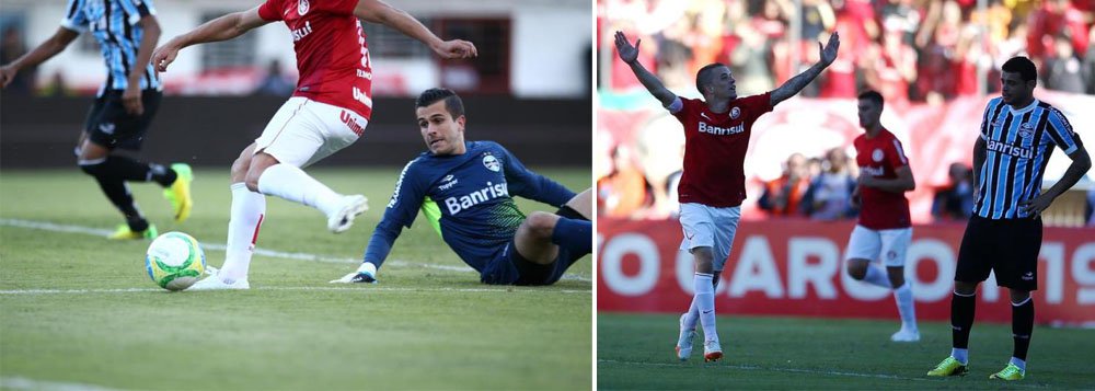Inter é o maior campeão da história do Gauchão: 43 títulos; neste domingo, o Internacional enfrentou o Grêmio, no Estádio Centenário, em Caxias do Sul/RS, pelo jogo de volta do Campeonato Gaúcho e goleou por 4 a 1 (Foto: Leonardo Attuch) Inter é o maior campeão da história do Gauchão: 43 títulos; neste domingo, o Internacional enfrentou o Grêmio, no Estádio Centenário, em Caxias do Sul/RS, pelo jogo de volta do Campeonato Gaúcho e goleou por 4 a 1