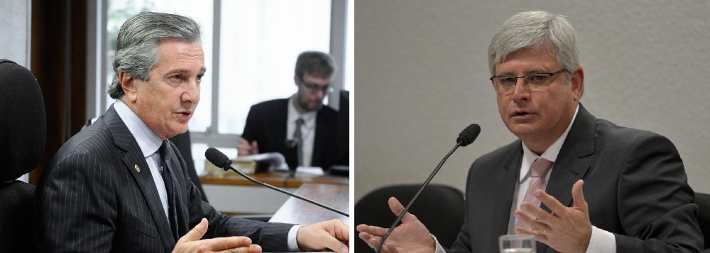 Senador apresentou voto em separado apontando que o procurador-geral da República não enviou todos os documentos necessários que comprovam a idoneidade para ser reconduzido ao cargo; Rodrigo Janot é alvo de investigação na Advocacia do Senado e no TCU; material apresentado por Fernando Collor (PTB-AL) diz também que o procurador-geral deixou de investigar parlamentares que teriam sido citados pelo doleiro Alberto Youssef de forma deliberada (Foto: Voney Malta) Senador apresentou voto em separado apontando que o procurador-geral da República não enviou todos os documentos necessários que comprovam a idoneidade para ser reconduzido ao cargo; Rodrigo Janot é alvo de investigação na Advocacia do Senado e no TCU; material apresentado por Fernando Collor (PTB-AL) diz também que o procurador-geral deixou de investigar parlamentares que teriam sido citados pelo doleiro Alberto Youssef de forma deliberada