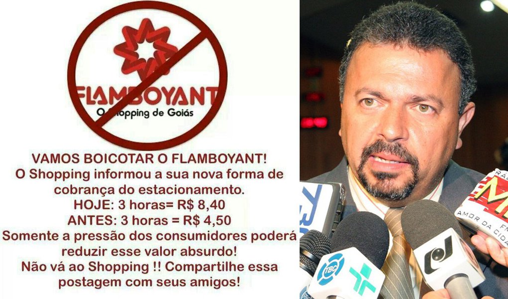 Procon Goiânia notificou as administradoras dos estacionamentos do Flamboyant Shopping Center, Araguaia Shopping e Goiânia Shopping; notificação estabelece que as empresas prestem contas do aumento praticado na cobrança do estacionamento; companhias terão o prazo de 72 horas para apresentarem, junto ao órgão de defesa do consumidor via protocolo, informações referentes à planilha de custos operacionais; vereador Elias Vaz tenta mudar Lei Orgânica do Município para fazer com que shoppings ofereçam vagas grátis em seus estacionamentos (Foto: José Barbacena) Procon Goiânia notificou as administradoras dos estacionamentos do Flamboyant Shopping Center, Araguaia Shopping e Goiânia Shopping; notificação estabelece que as empresas prestem contas do aumento praticado na cobrança do estacionamento; companhias terão o prazo de 72 horas para apresentarem, junto ao órgão de defesa do consumidor via protocolo, informações referentes à planilha de custos operacionais; vereador Elias Vaz tenta mudar Lei Orgânica do Município para fazer com que shoppings ofereçam vagas grátis em seus estacionamentos