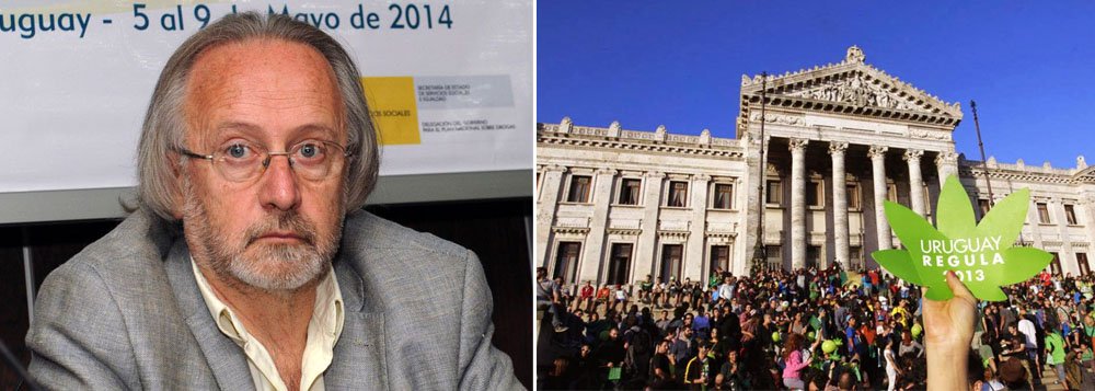 O secretário-geral da Junta Nacional de Drogas do Uruguai, Julio Calzada, disse ontem que a regulamentação da produção e venda de maconha no país não representa uma “iniciativa de exportação da proposta”, mas sim a “tentativa de um caminho novo” no combate ao narcotráfico; após a mudança na legislação uruguaia, o debate internacional sobre uma mudança de “postura” no combate ao narcotráfico vem sendo feito em nível multilateral e internamente nos grandes consumidores da Europa e nos Estados Unidos (Foto: Leonardo Attuch) www.brasil247.com - O secretário-geral da Junta Nacional de Drogas do Uruguai, Julio Calzada, disse ontem que a regulamentação da produção e venda de maconha no país não representa uma “iniciativa de exportação da proposta”, mas sim a “tentativa de um caminho novo” no combate ao narcotráfico; após a mudança na legislação uruguaia, o debate internacional sobre uma mudança de “postura” no combate ao narcotráfico vem sendo feito em nível multilateral e internamente nos grandes consumidores da Europa e nos Estados Unidos