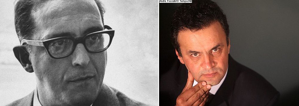 "Aécio começa a fazer o papel de Lacerda em relação a Getúlio em 1954: era preciso, a qualquer custo, apeá-lo do poder. Mesmo que fosse por um golpe", diz o jornalista André Singer; "Seria melhor que lembrasse o avô. Tancredo era conservador, mas ficou com Vargas até o último momento. Recusou-se a votar no general Castelo Branco porque não apoiava golpes. Será um enorme desserviço à democracia brasileira se o PSDB embarcar em aventuras golpistas, mesmo que brancas, como fez a UDN" (Foto: Leonardo Attuch) www.brasil247.com - "Aécio começa a fazer o papel de Lacerda em relação a Getúlio em 1954: era preciso, a qualquer custo, apeá-lo do poder. Mesmo que fosse por um golpe", diz o jornalista André Singer; "Seria melhor que lembrasse o avô. Tancredo era conservador, mas ficou com Vargas até o último momento. Recusou-se a votar no general Castelo Branco porque não apoiava golpes. Será um enorme desserviço à democracia brasileira se o PSDB embarcar em aventuras golpistas, mesmo que brancas, como fez a UDN"