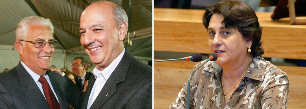 Aliança entre o ex-governador José Roberto Arruda (PR) e a distrital Liliana Roriz (PRTB), filha do ex-governador Joaquim Roriz, para disputar o Governo do Distrito Federal, não deve dar certo, na visão da também pré-candidata Eliana Pedrosa (PPS); deputada disse que as maiores chances de vitória estão na coligação da seu partido com o DEM, ex-partido de Arruda, e com o PSDB; coordenador da campanha de Eliana garante que "o povo não vota em corrupto" (Foto: Leonardo Lucena) Aliança entre o ex-governador José Roberto Arruda (PR) e a distrital Liliana Roriz (PRTB), filha do ex-governador Joaquim Roriz, para disputar o Governo do Distrito Federal, não deve dar certo, na visão da também pré-candidata Eliana Pedrosa (PPS); deputada disse que as maiores chances de vitória estão na coligação da seu partido com o DEM, ex-partido de Arruda, e com o PSDB; coordenador da campanha de Eliana garante que "o povo não vota em corrupto"