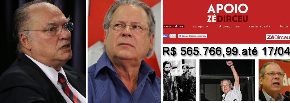 PPS, presidido pelo deputado Roberto Freire (SP), protocolou hoje representação na Procuradoria da República do DF pedindo o bloqueio dos recursos arrecadados pelo site apoio a Zé Dirceu, feito por amigos e familiares para pagar multa de R$ 971 mil imposta pelo STF; para o líder do PPS Rubens Bueno (PR), sequestro do dinheiro para os cofres públicos seria destinado ao Tesouro'; "Todos os valores doados na arrecadação passaram a integrar o patrimônio dos condenados. E, desta forma, passível de indisponibilidade para garantir futuro ressarcimento ao erário nas ações de improbidade", argumenta o PPS; ex-comunista Freire coroa biografia com tentativa de quebrar corrente de solidariedade de esquerda; infiltrado? (Foto: Gisele Federicce) www.brasil247.com - PPS, presidido pelo deputado Roberto Freire (SP), protocolou hoje representação na Procuradoria da República do DF pedindo o bloqueio dos recursos arrecadados pelo site apoio a Zé Dirceu, feito por amigos e familiares para pagar multa de R$ 971 mil imposta pelo STF; para o líder do PPS Rubens Bueno (PR), sequestro do dinheiro para os cofres públicos seria destinado ao Tesouro'; "Todos os valores doados na arrecadação passaram a integrar o patrimônio dos condenados. E, desta forma, passível de indisponibilidade para garantir futuro ressarcimento ao erário nas ações de improbidade", argumenta o PPS; ex-comunista Freire coroa biografia com tentativa de quebrar corrente de solidariedade de esquerda; infiltrado?