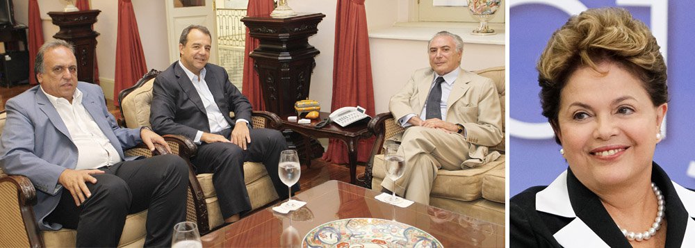 "No PMDB do Rio não há dúvida, nós estamos juntos com Dilma e Michel", disse o governador do Rio, após encontro com a presidente Dilma ontem e, nesta sexta, com o vice, Michel Temer; no estado, relação PT-PMDB é tensa, uma vez que os petistas lançaram candidatura própria e o PMDB quer apoio a Luiz Fernando Pezão; "Eu compreendo meus amigos do PMDB que ficaram chateados com a postura de companheiros do PT do Rio, mas nós temos que superar isso porque estamos aí há sete anos e três meses", declarou Sérgio Cabral (Foto: Gisele Federicce) "No PMDB do Rio não há dúvida, nós estamos juntos com Dilma e Michel", disse o governador do Rio, após encontro com a presidente Dilma ontem e, nesta sexta, com o vice, Michel Temer; no estado, relação PT-PMDB é tensa, uma vez que os petistas lançaram candidatura própria e o PMDB quer apoio a Luiz Fernando Pezão; "Eu compreendo meus amigos do PMDB que ficaram chateados com a postura de companheiros do PT do Rio, mas nós temos que superar isso porque estamos aí há sete anos e três meses", declarou Sérgio Cabral