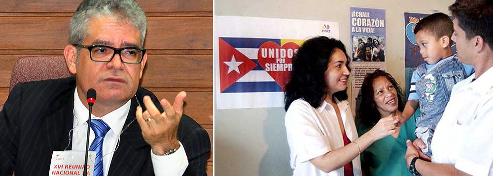 Profissionais de Cuba terão condições trabalhistas diferentes dos demais estrangeiros - a bolsa de R$ 10 mil por mês paga pelo Brasil será repassada ao governo de Cuba. Segundo o procurador José de Lima Ramos Pereira, o órgão terá que 'interferir' e chamar o governo para negociar (Foto: Roberta Namour) Profissionais de Cuba terão condições trabalhistas diferentes dos demais estrangeiros - a bolsa de R$ 10 mil por mês paga pelo Brasil será repassada ao governo de Cuba. Segundo o procurador José de Lima Ramos Pereira, o órgão terá que 'interferir' e chamar o governo para negociar