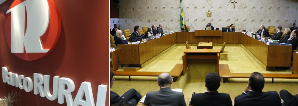 Recursos de ex-diretor do Banco Rural Vinícius Samarane e do ex-vice-presidente da instituição bancária, José Roberto Salgado, foram rejeitados por todos os ministros; Samarone foi condenado a oito anos e nove meses de prisão; Salgado foi condenado a 16 anos; até o momento, o STF rejeitou 11 dos 25 recursos apresentados pelos condenados no processo; nesta quinta-feira (22), devem ser julgados os recursos do publicitário Marcos Valério e de Delúbio Soares (Foto: Valter Lima) Recursos de ex-diretor do Banco Rural Vinícius Samarane e do ex-vice-presidente da instituição bancária, José Roberto Salgado, foram rejeitados por todos os ministros; Samarone foi condenado a oito anos e nove meses de prisão; Salgado foi condenado a 16 anos; até o momento, o STF rejeitou 11 dos 25 recursos apresentados pelos condenados no processo; nesta quinta-feira (22), devem ser julgados os recursos do publicitário Marcos Valério e de Delúbio Soares