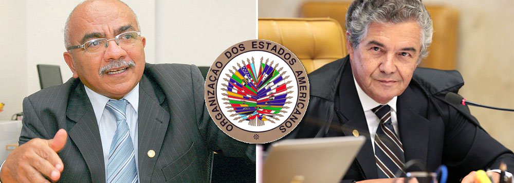 "É chegado o momento dos injustiçados da Ação penal 470 se dirigirem às cortes internacionais a fim de reivindicarem seus direitos e desvendar ao mundo a farsa deste julgamento. O que está em jogo neste momento não é apenas a defesa de membros do PT, mas a garantia da democracia e do cumprimento da Constituição brasileira", diz o deputado Chico Vigilante; ele contesta o fato de o mesmo STF que negou recursos a réus ligados ao PT ter desmembrado o processo do cartel dos trens em São Paulo, em decisão do ministro Marco Aurélio Mello; dois pesos e duas medidas (Foto: Leonardo Attuch) "É chegado o momento dos injustiçados da Ação penal 470 se dirigirem às cortes internacionais a fim de reivindicarem seus direitos e desvendar ao mundo a farsa deste julgamento. O que está em jogo neste momento não é apenas a defesa de membros do PT, mas a garantia da democracia e do cumprimento da Constituição brasileira", diz o deputado Chico Vigilante; ele contesta o fato de o mesmo STF que negou recursos a réus ligados ao PT ter desmembrado o processo do cartel dos trens em São Paulo, em decisão do ministro Marco Aurélio Mello; dois pesos e duas medidas