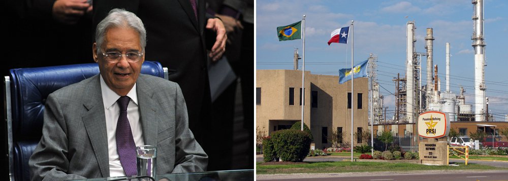 Depois de dizer que uma CPI em ano eleitoral não seria boa ideia, ex-presidente Fernando Henrique Cardoso segue a linha do candidato Aécio Neves (PSDB-MG) e passa a defender uma investigação; "Os acontecimentos revelados pela imprensa sobre malfeitos na Petrobras são de tal gravidade que a própria titular da Presidência, arriscando-se a ser tomada como má gestora, preferiu abrir o jogo", afirmou; "embora, antes desse desdobramento eu tivesse declarado que a apuração poderia ser feita por mecanismos do Estado, creio que é o caso de ampliar a apuração", continuou; negócio polêmico feito com a Repsol no governo FHC também pode entrar no pacote (Foto: Leonardo Attuch) www.brasil247.com - Depois de dizer que uma CPI em ano eleitoral não seria boa ideia, ex-presidente Fernando Henrique Cardoso segue a linha do candidato Aécio Neves (PSDB-MG) e passa a defender uma investigação; "Os acontecimentos revelados pela imprensa sobre malfeitos na Petrobras são de tal gravidade que a própria titular da Presidência, arriscando-se a ser tomada como má gestora, preferiu abrir o jogo", afirmou; "embora, antes desse desdobramento eu tivesse declarado que a apuração poderia ser feita por mecanismos do Estado, creio que é o caso de ampliar a apuração", continuou; negócio polêmico feito com a Repsol no governo FHC também pode entrar no pacote