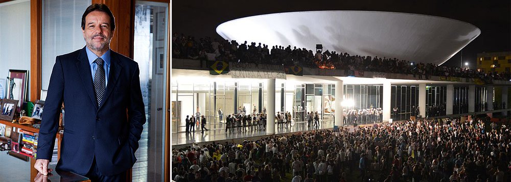 Jornal do grupo RBS, comandado por Nelson Pacheco Sirotsky, diz que, desde as manifestações de junho, “o Congresso preocupou-se em impor mais rigor a crimes envolvendo corrupção, tornou suas votações mais transparentes em alguns casos, facilitando o acompanhamento por parte dos cidadão; continua, porém, devendo uma reforma política ampla” (Foto: Roberta Namour) Jornal do grupo RBS, comandado por Nelson Pacheco Sirotsky, diz que, desde as manifestações de junho, “o Congresso preocupou-se em impor mais rigor a crimes envolvendo corrupção, tornou suas votações mais transparentes em alguns casos, facilitando o acompanhamento por parte dos cidadão; continua, porém, devendo uma reforma política ampla”